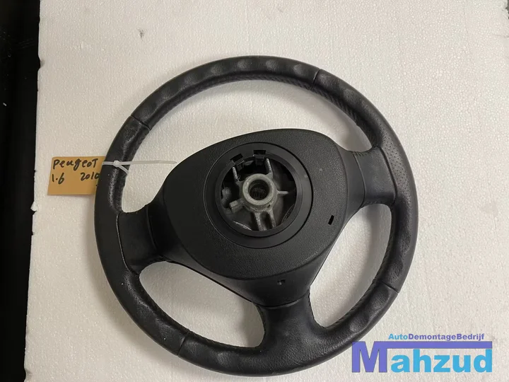 peugeot-207-leer-stuurwiel-stuur-met-airbag — foto 3