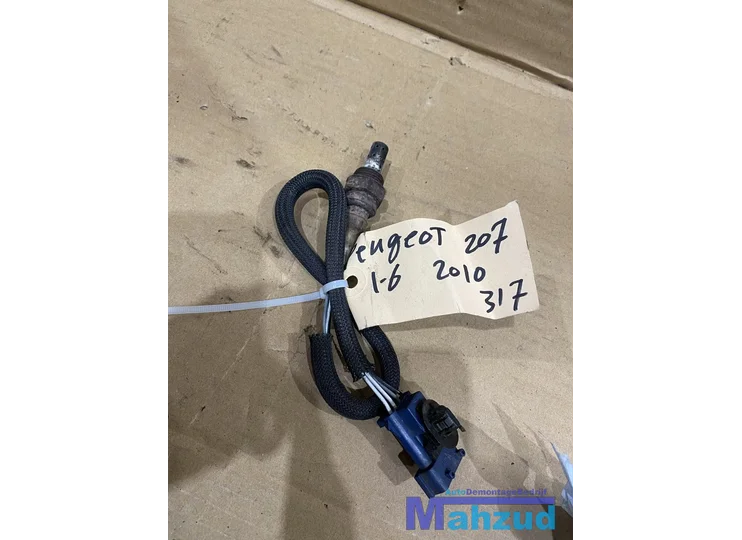 PEUGEOT 207 1.6 Onder na kat lambdasonde 2006-2015
