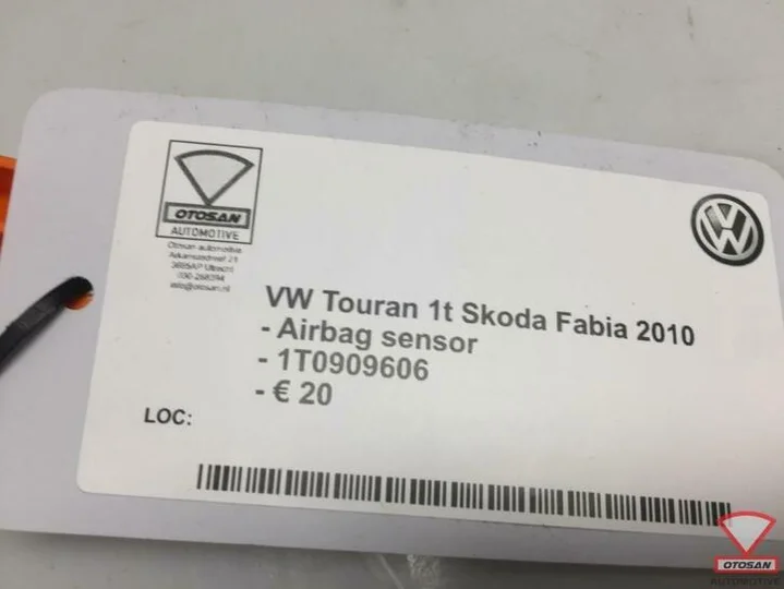 vw-touran-1t-skoda-vag-airbag-crash-sensor-1t0909606 — foto 2