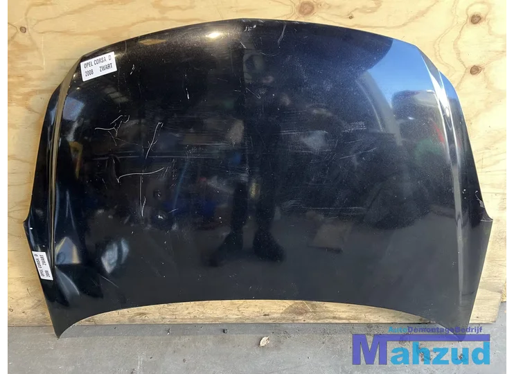 OPEL CORSA D zwart motorkap 2006-2014