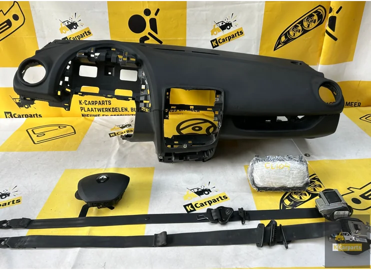 Renault Clio 4 Airbag-Set komplett Armaturenbrett + Airbags