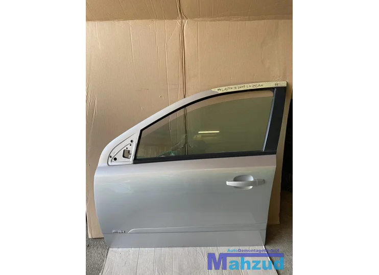 OPEL ASTRA H zilver ZGAN Links linker voor deur portier