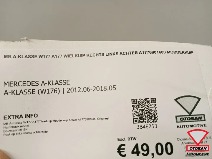 mb-aklasse-w177-a177-wielkuip-rechts-links-achter-a1776901600-modderkuip — foto 3