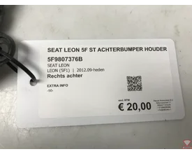 seat-leon-5f-st-achterbumper-houder-rechts-achter-5f9807376b — foto 2