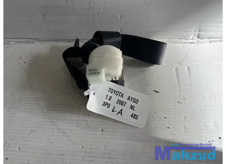 TOYOTA AYGO links achter gordel (5 deurs) 2005-2014