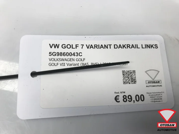 vw-golf-7-variant-dakrail-links-chroom-5g9860043c — foto 2