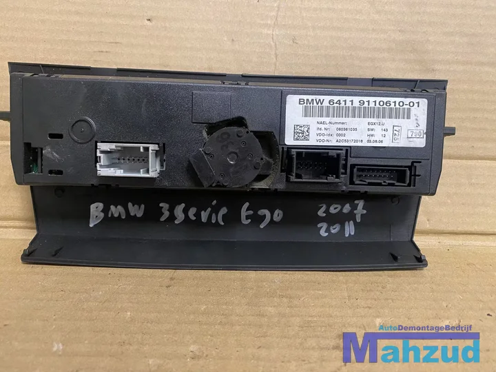bmw-1-3-serie-e81-e87-e90-e91-kachel-airco-paneel-6411911061001 — foto 2