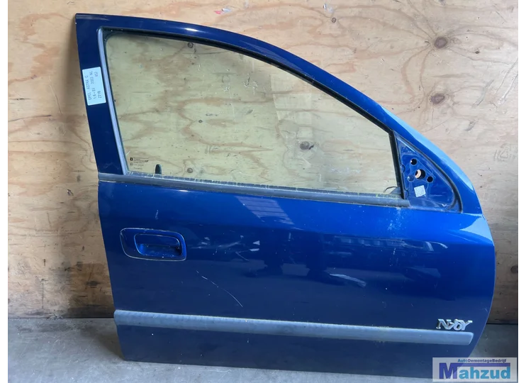 OPEL ASTRA G Blauw Z21B rechts voor deur portier 1997-2004