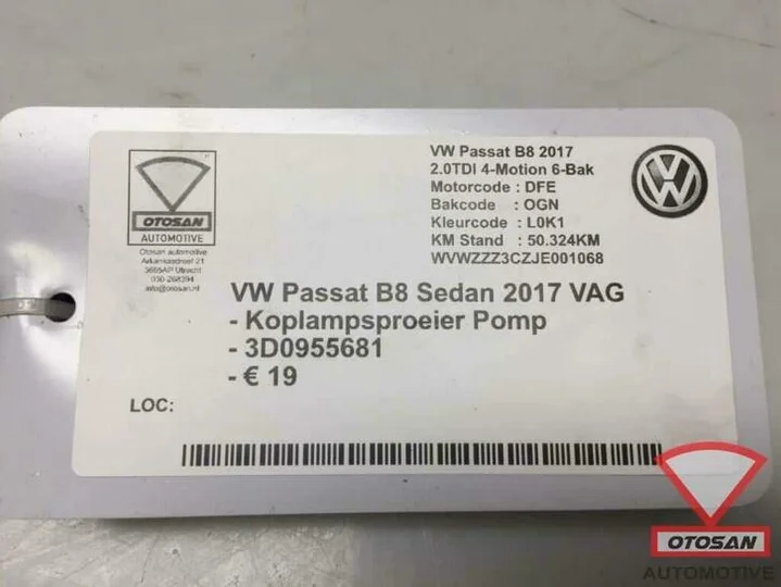 vw-passat-b8-2017-vag-koplampsproeier-pomp-3d0955681 — foto 2