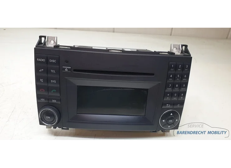 Radio CD speler Mercedes W245 A B klasse A1699002000 2008 / 2012