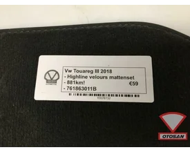 vw-touareg-2018-highline-velours-automatten-mattenset-761863 — foto 3