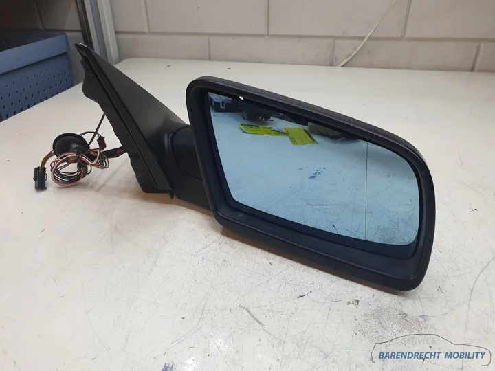 buitenspiegel-bmw-e60-e61-5-serie-462-pin-rechts-passagierskant-zwart-origineel-gebruikt — foto 3