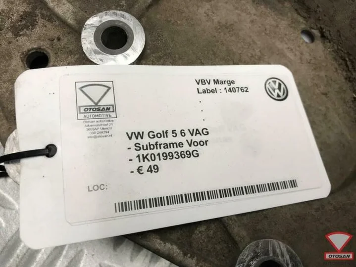 vw-golf-5-6-vag-subframe-voor-1k0199369g — foto 2