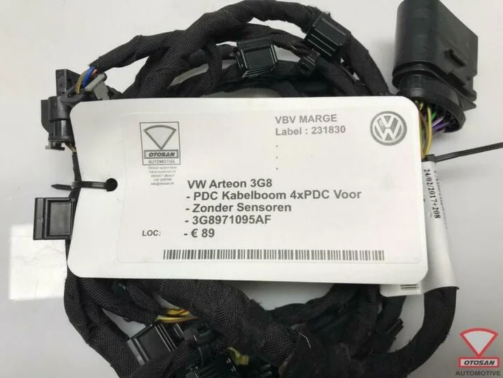 vw-arteon-3g8-pdc-kabelboom-4xpdc-voor-3g8971095af — foto 2