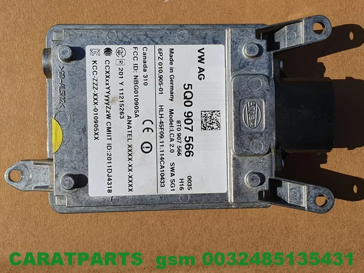 5q0907566-a3-lane-assist-a4-side-assist-module-acc-a5-q5-q3 — foto 2