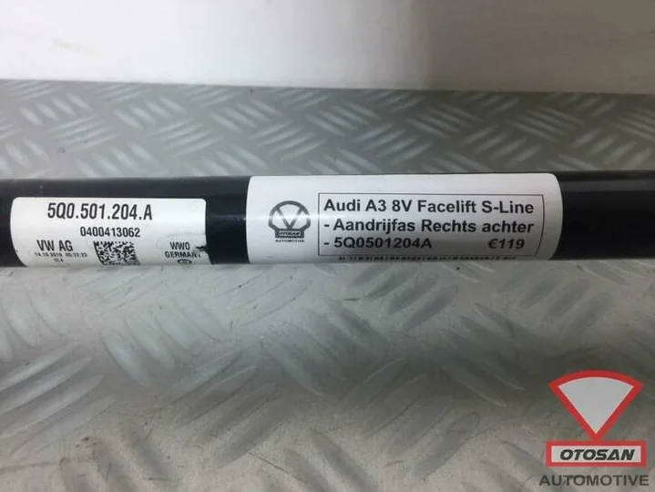 audi-a3-8v-facelift-aandrijfas-rechts-achter-5q0501204a — foto 2