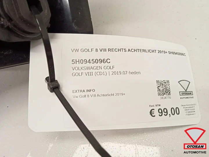 vw-golf-8-viii-rechts-achterlicht-2019-5h0945096c — foto 5