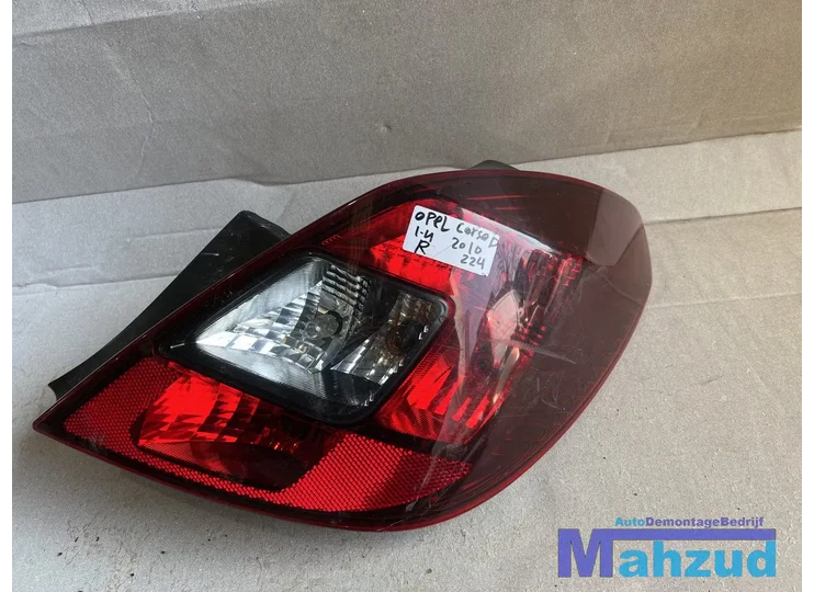 OPEL CORSA D 5 DEURS rechts achter licht 2006-2014