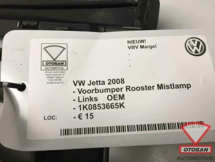 vw-jetta-2008-voorbumper-rooster-links-nieuw!-1k0853665k — foto 4