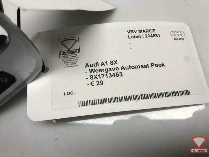 audi-a1-8x-weergave-automat-pook-automaatpook-8x1713463 — foto 2
