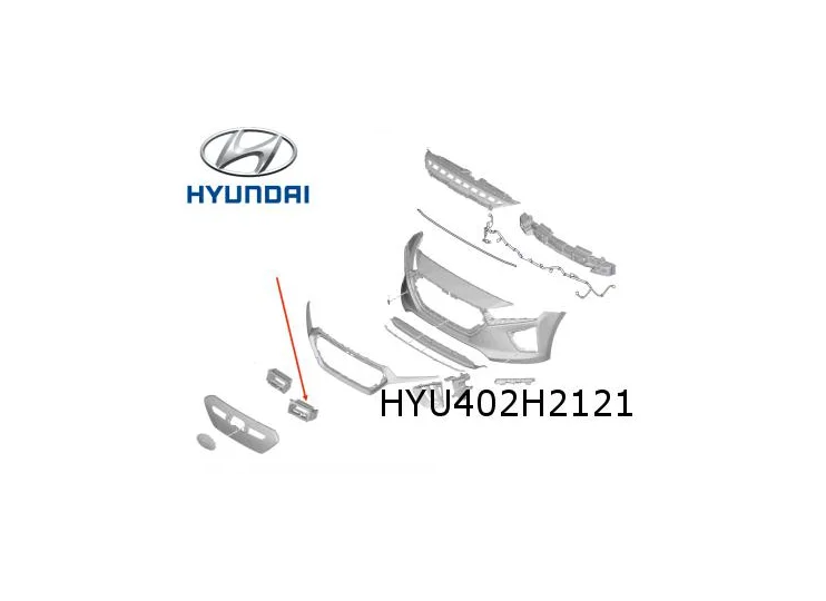 Hyundai Ioniq voorbumper lucht klep 86951g7800