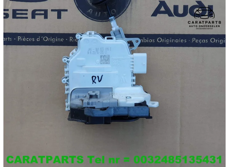 8J1837016E Serrure de porte GT3 911 serrure de porte 991 Turbo GT2 RS
