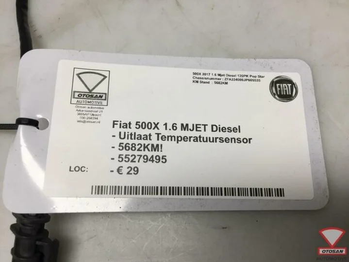 fiat-500x-2017-1.6-mjet-uitlaat-temperatuursensor-55279495 — foto 3