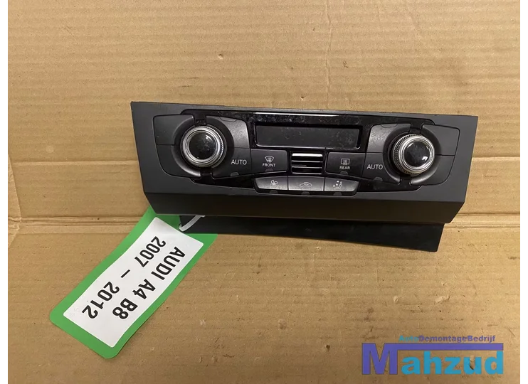 AUDI A4 B8 Kachel airco bedieningspaneel 2007-2015 8K2820043AH