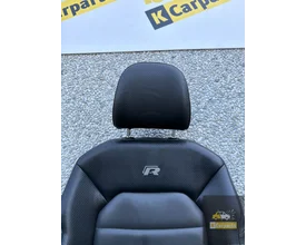 interieur-vw-golf-7-r-r20-ledercarbon-links-passagiers-stoel — foto 4