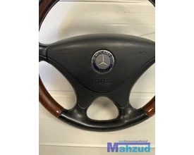 mercedes-slk-r170-hout-stuurwiel-stuur-met-airbag-9604 — foto 3