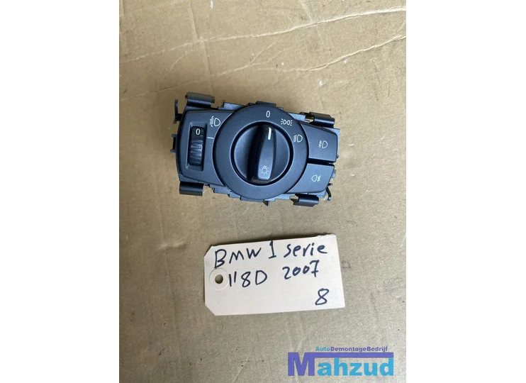 BMW 1 SERIE E87 Licht dimlicht mistlamp schakelaar 693279403