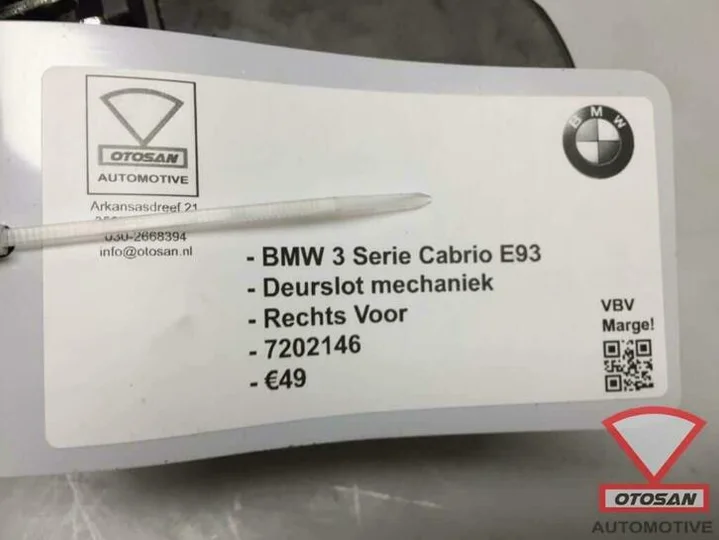 bmw-3-serie-e93-cabrio-slotmechaniek-portier-rechts-7202146 — foto 2