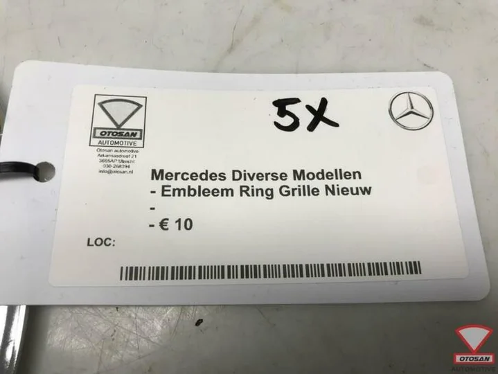 mercedes-diverse-modellen-embleem-ring-grille-nieuw!--022874 — foto 2