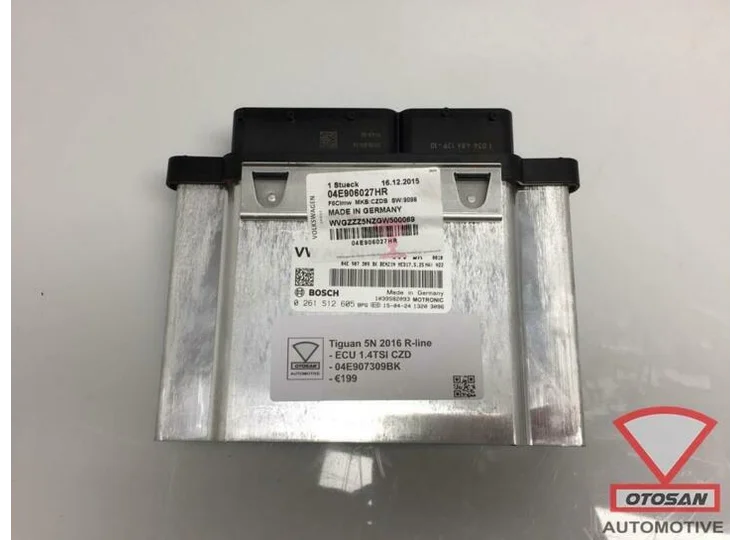 vw tiguan 5n 2016 1.4tsi ecu motormanagement 04e907309bk