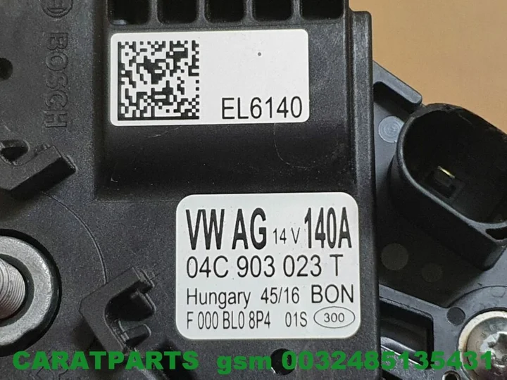 04c903023t-a1-dynamo-q2-alternator-q3-troc-tcross-taigo- — foto 8