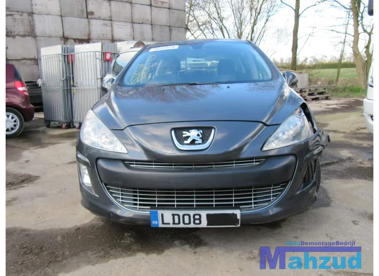 2008 PEUGEOT 308 plaatwerk carrosserie scherm dorpel dak stijl