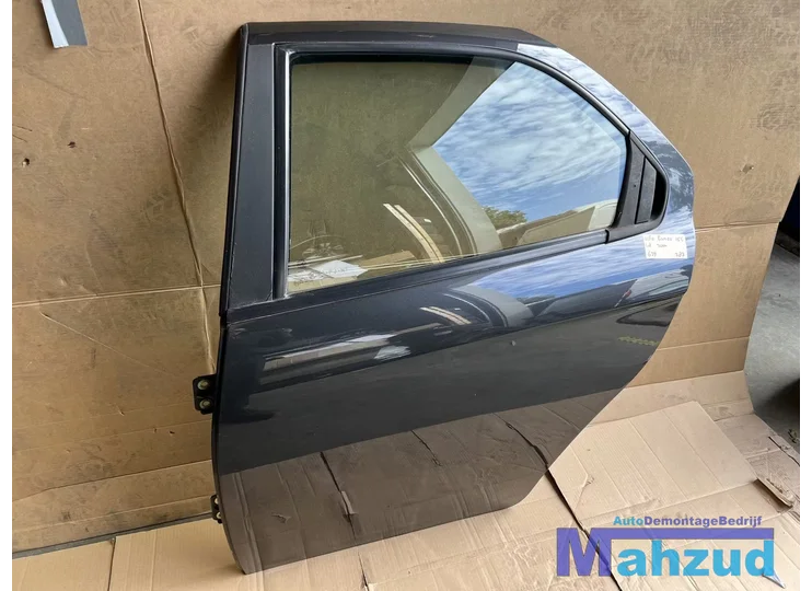 ALFA ROMEO 156 ZWART 639 Links achter deur portier sedan