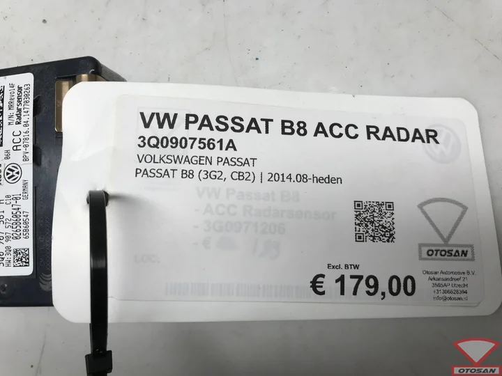 vw-passat-b8-acc-radarsensor-3q0907561a — foto 3