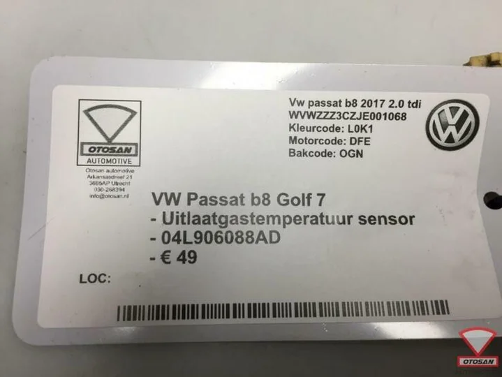 vw-passat-b8-2017-vag-uitlaat-temperatuursensor-04l906088ad — foto 2