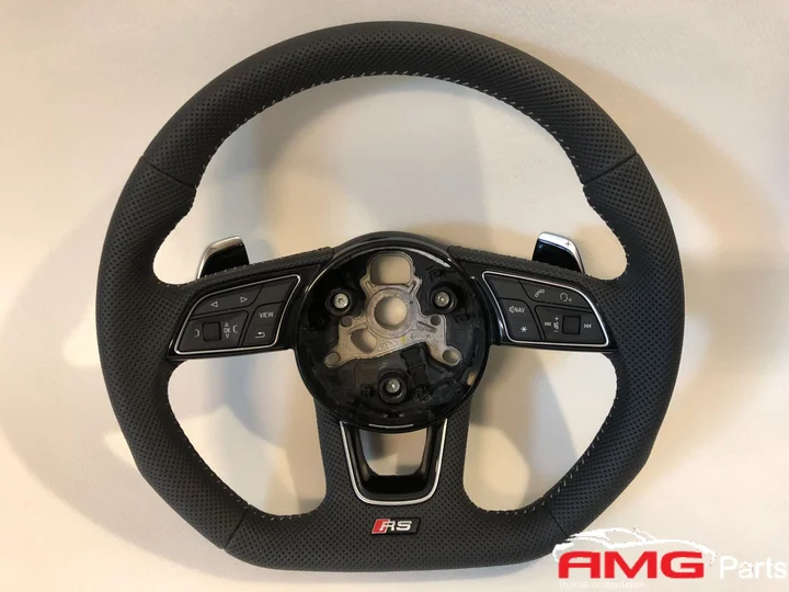 audi-a3-s3-a4-s4-a5-s5-s-line-kaal-stuur-nieuw-geperforeerd — foto 3