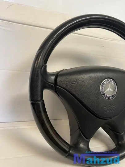 mercedes-slk-r170-hout-stuurwiel-stuur-met-airbag-9604 — foto 2