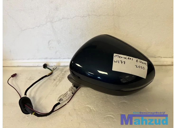 MERCEDES A-KLASSE W177 Blauw Links Spiegel 2018+