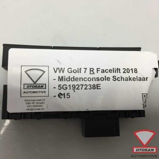vw-golf-7-r-facelift-middenconsole-pdc-schakelaar-5g1927138e — foto 2