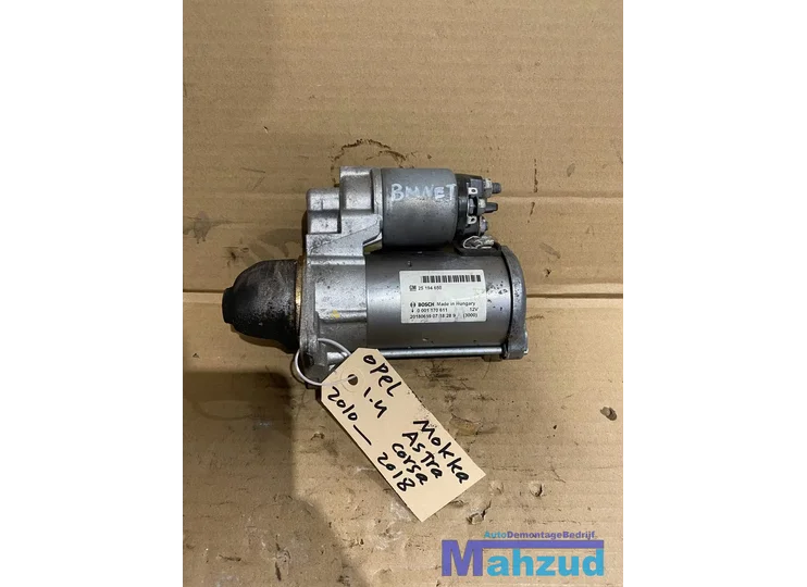 OPEL MOKKA 1.4 TURBO B14NET Startmotor 25194650