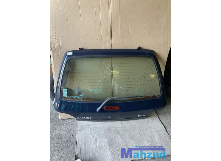RENAULT CLIO 1 Blauw achterklep achterdeur 1990-1998