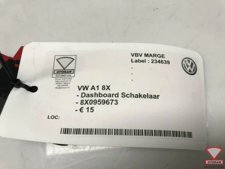 audi-a1-8x-esp-schakelaar-8x0959673 — foto 2
