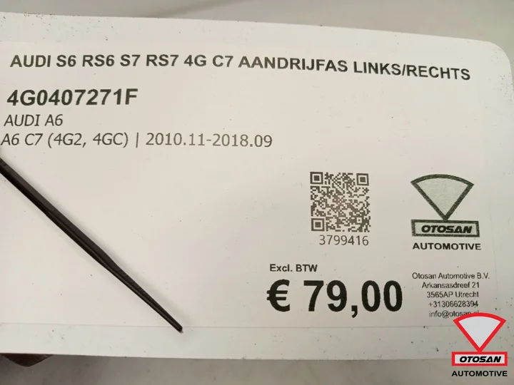 audi-s6-rs6-s7-rs7-4g-c7-aandrijfas-linksrechts-4g0407271f — foto 4