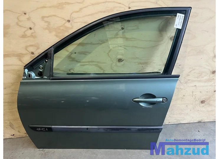 RENAULT MEGANE 2 groen TED97 Links voor deur portier 2001-2009