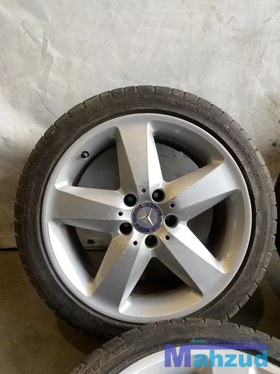 mercedes-slk-sport-velgen-breedset-5x112-666-17-inch — foto 4