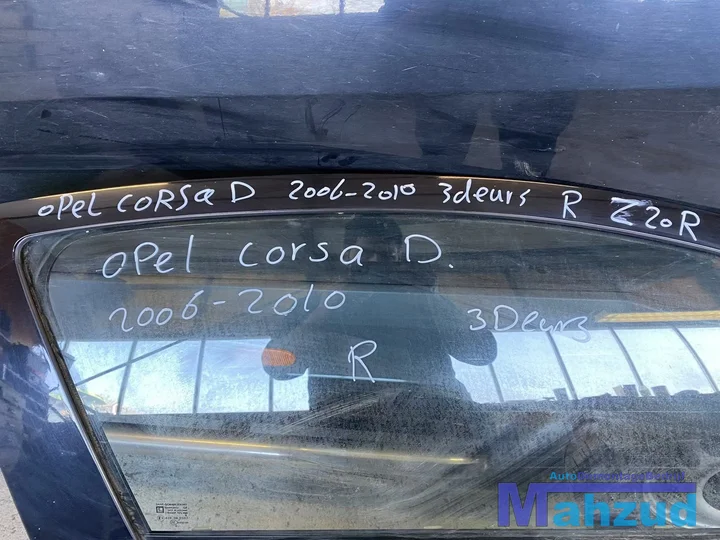 opel-corsa-d-rechts-rechter-deur-portier-zwart-z20r-3-deurs — foto 2